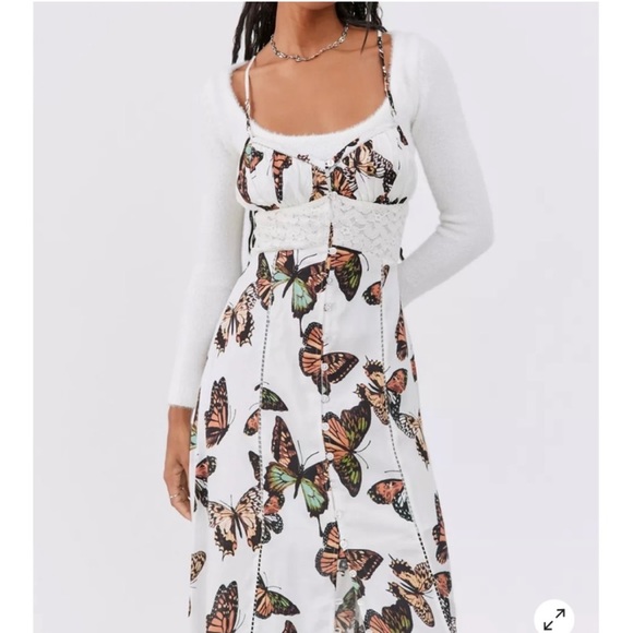 NWT Butterfly Dress - Picture 3 of 4